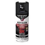 Rust-oleum 2X Automotive Enamel Custom Spray 12 Ounce (pack Of 1), Flat Black New. Price: $25.38.