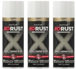 X-o XOP1-AER Gloss White Anti-rust Enamel Spray Paint + Primer 3 Pack New. Price: $42.89.