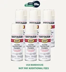 Rust-oleum 7789830-6PK Stops Spray Paint, 12 Oz, Gloss Canvas White, Pack New. Price: $40.99.