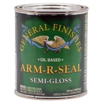 General Finishes Sgpt Clear Arm-r-seal Oil-based Topcoat, Semi-gloss New. Price: $25.00.
