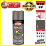 Gloss Machinery Gray Spray Paint By Krylon - Indoor/outdoor Use, 12 Ounce Can New. Price: $8.99.