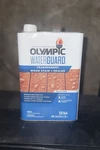 Olympic Waterguard Transparent Wood Stain Sealer Sequoia Red 1 Gal New. Price: $17.99.
