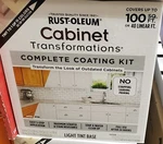 Rustoleum 258109 Light Tint Base Cabinet Transformation Kit New. Price: $89.00.
