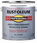 Rust-oleum Professional 1 Gal Gloss White Oil-based Paint 242256 New. Price: $55.00.