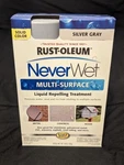 Rust-oleum 275619 Never Wet Multi Purpose Kit, Silver Gray New. Price: $17.99.