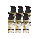 Rust Oleum Universal 12 Ounce Spray Paint 6 Pack All Surface Matte Black New. Price: $84.29.