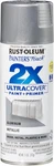 Rust-oleum 334058 Painter's Touch 2X Ultra Cover Spray Paint, 11 Oz, Metallic New. Price: $7.59.