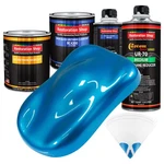 Intense Blue Metallic Quart Urethane Basecoat Clearcoat Car Auto Body Paint Kit New. Price: $188.99.