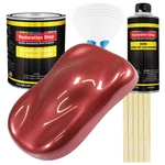 Restoration Shop Candy Apple Red Metallic Acrylic Enamel Gallon Kit, Auto Paint New. Price: $233.99.