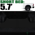 Topline For 2002-2018 Dodge Ram 5.7 Feet Short Cab Rubber Truck Bed Mat Liner V2 New. Price: $83.00.
