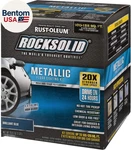 299745 Rock-solid Metallic Garage Floor Coating Kit, Brilliant Blue New. Price: $240.71.