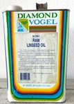 Diamond Vogel Raw Linseed Oil Gallon Full Vintage Can N-7001 Rainbow Graphic New. Price: $49.99.