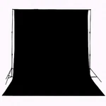 Black Backdrop For Photography Durable Fabric Background Video New. Price: $18.93.