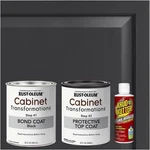 Rust-oleum Cabinet Transformations Kit, Black, Satin 392913 New. Price: $60.03.