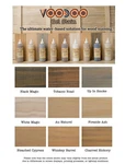 Dixie Belle Voodoo Gel Stain Water Based, 8 Oz - You Choose Color New. Price: $23.95.