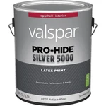 028.0072007.007 Valspar Pro-hide Silver 5000 Latex Eggshell Interior Wall Paint, New. Price: $57.54.