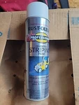 3-RUST-OLEUM 2593 Pro White Inverted Striping Paint 18 Oz. Free Shipping New. Price: $28.00.