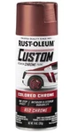 Rust-oleum 343346 Automotive Custom Chrome Spray Paint 10OZ Black Blue Red New. Price: $28.49.