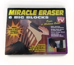 New Miracle Eraser Sanding Blocks Pack Of 6 Old Stock Vintage Seen On Tv. Price: $11.99.