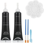 Vinyl And Leather Repair Kit, Black For Car 2 Color New. Price: $14.76.