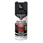 Rust-oleum 394897 Automotive Enamel Spray, Solvent, Black New. Price: $12.15.