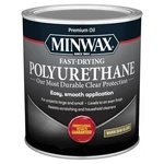 Minwax 63005444 Fast Drying Polyurethane Clear Finish, Quart, Semi-gloss New. Price: $21.09.