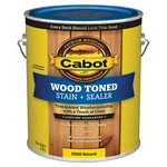 Cabot 140.0019200.007 Exterior Stain,natural,toned FLAT,1 Gal. 38Y041 New. Price: $54.33.