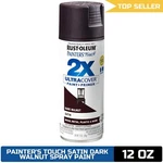 Rust-oleum Painter's Touch 2X Ultra Cover Spray 12OZ Satin Dark Walnut New. Price: $15.72.