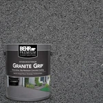 1 Gal Concrete Floor Paint Coating Gray Granite Non-slip Garage Driveway Patio New. Price: $67.61.