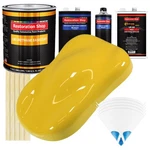 Daytona Yellow Gallon Urethane Basecoat Clearcoat Car Auto Paint Fast Kit New. Price: $353.99.