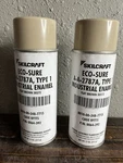 Lot Of Skilcraft Eco-sure Industrial Enamel Spray Paint Flat Brown 30372 New. Price: $14.25.