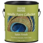 Modern Masters ME708GAL Satin Metallic Paint Nickel New. Price: $117.99.