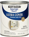 Rust-oleum Painter's Touch 267330 Brush-on Paint, Satin, Blossom White, 1 Qt New. Price: $33.89.