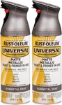 353091 Universal Surface Metallic Spray Paint, 11 Oz, Matte Gunmetal Gray (p New. Price: $29.99.