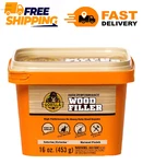 Gorilla All Purpose Wood Filler, Natural Finish, 16 Ounce Tub New. Price: $12.70.