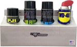 Pit Posse 303 Four Bottle Aerosol Spray Can Rack Shelf Holder 15.5" Silver New. Price: $43.56.