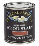 General Finishes 1 Quart Antique Brown Water Based Wood Stain Low Odor Voc New. Price: $67.09.