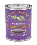 Water Based Glaze Effects, 1 Pint, Pitch Black New. Price: $43.91.