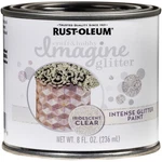 Rust-oleum 345700 Iridescent Clear Craft & Hobby Glitter Paint 8 Oz. (pack Of 4) New. Price: $55.35.