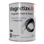 Magnetize-it! Magnetic Paint & Primer (water Based) Pound (pack Of 1), Grey New. Price: $26.62.