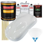 Championship White Auto Paint Urethane Basecoat Gallon Kit & European Clear New. Price: $377.99.