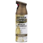 Rust-oleum 260728 Spray Paint, Antique Brass, Metallic, Solvent, 11 Oz New. Price: $12.25.