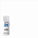 Rust-oleum 249845 2X Ultra Cover Satin Clear Spray Paint 12OZ 6-PACK New. Price: $44.09.