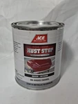 Ace Rust Stop, Intetior/exterior, Oil Based, Metallic Aluminum 225B110, 32 Fl Oz New. Price: $15.30.