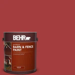 Fence Exterior Paint 1 Gallon Red Barn Livestock Safe Durable Oil Latex Adhesion New. Price: $28.99.