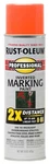 Rust Oleum Professional 15 Ounce Fluorescent Orange Marking Spray Paint Pack New. Price: $14.39.