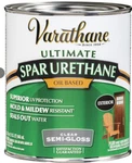 Varathane Ultimate Exterior Oil-based Semi-gloss Clear Wood Spar Urethane 1 Q New. Price: $46.67.