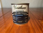 Varathane Water-based Crystal-clear Ultimate Polyurethane Interior Wood Protec. Price: $23.50.