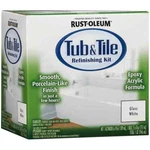 Rust-oleum 384165 (7860519) Tub And Tile Refinishing 2-PART Kit, White, 32 Fl Oz New. Price: $46.99.