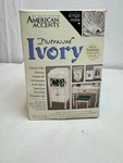 Rust-oleum American Accents Distressed Ivory Furniture Paint Kit New. Price: $32.99.